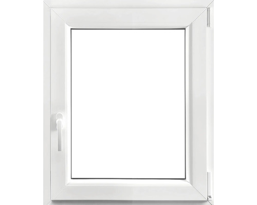 ARON Econ Kunststofffenster 1-flg. weiß 500x600 mm Links-0