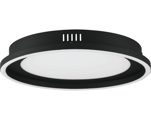 Schwarze LED Deckenleuchte