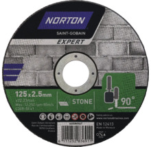 Norton Saint-Gobain Expert Trennscheibe für Stein, 125 x 2,5 Millimeter