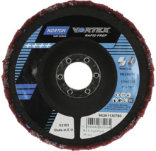 Norton Vortex Rapid Prep Schleifmopteller, Korngröße mittel, Durchmesser 125 mm