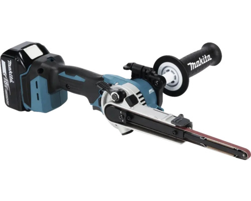 Makita Akku-Bandschleifer mit Zusatzhandgriff