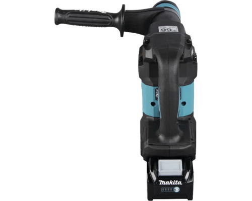 Akku-Bohrhammer mit Zusatzhandgriff und Makita Logo