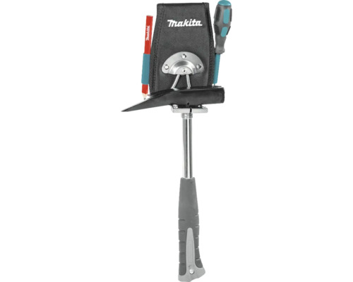 Makita Hammerhalter mit Hammer, Schraubenzieher und Bleistift