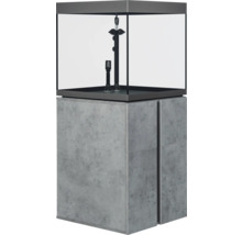 Aquarium mit Unterschrank in Betonoptik