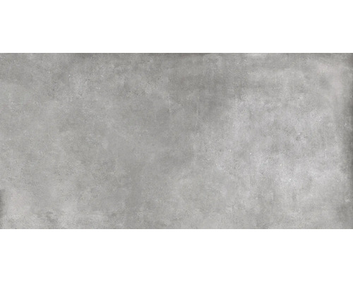 Graue Bodenfliese mit matter Oberfläche.