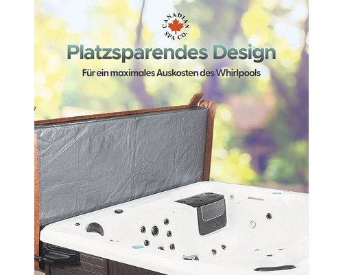 Canadian Spa Company Whirlpool mit platzsparendem Design