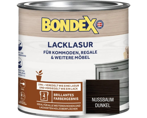 BONDEX Lasur nussbaum 0,375 l