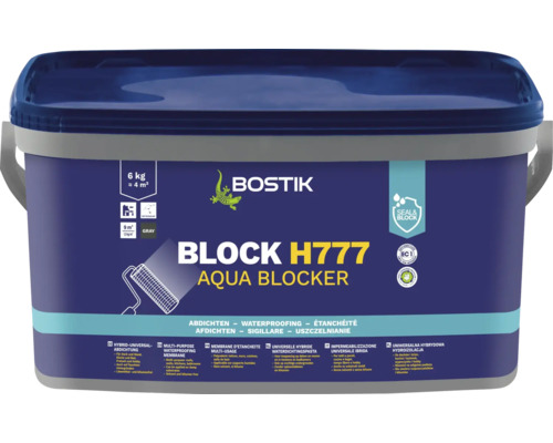 Bostik BLOCK H777 AQUA BLOCKER Hybrid Universalabdichtung 6 Kg