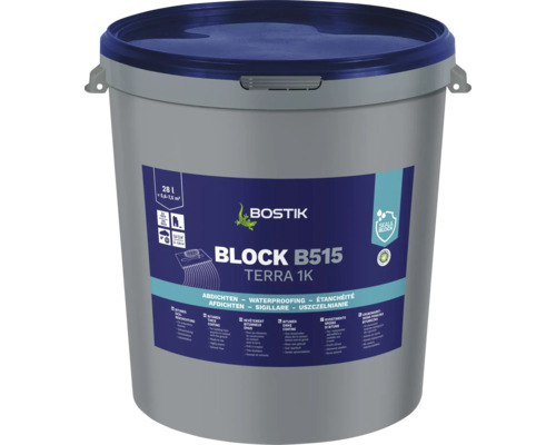 Bostik BLOCK B515 TERRA 1K+ Dickbeschichtung 28 l