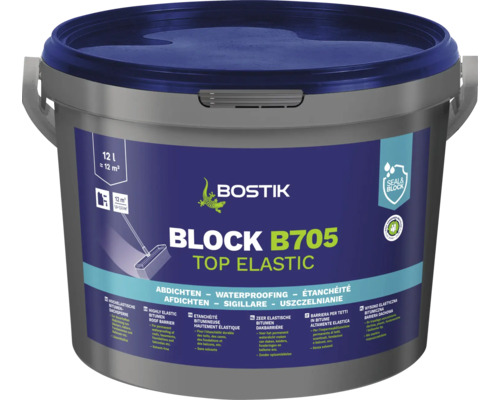 Bostik BLOCK B705 TOP ELASTIC Bitumendachsperre 12 l