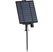 Solarpanel mit Erdspieß