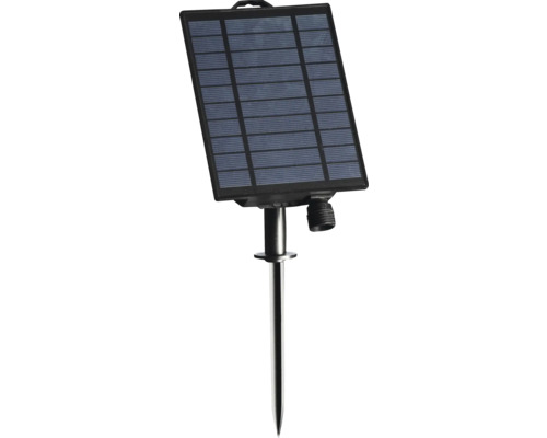 Solarpanel mit Erdspieß