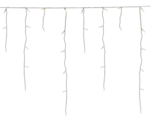 Lichterkette mit Eiszapfen für den Außenbereich