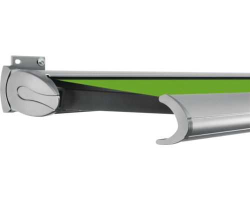 SOLUNA Kassettenmarkise Exclusiv 2,5x2 Stoff Dessin S2246 Gestell E6EV1 silber eloxiert Antrieb links inkl. Motor und Wandschalter SOLUNA Kassettenmarkise Exclusiv 2,5x2 Stoff Dessin S2246 Gestell E6EV1 silber eloxiert Antrieb links inkl. Motor und Wandschalter