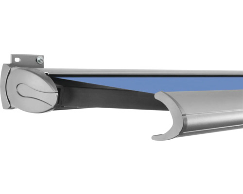 SOLUNA Kassettenmarkise Exclusiv 2,5x2 Stoff Dessin S2828 Gestell E6EV1 silber eloxiert Antrieb links inkl. Motor und Wandschalter SOLUNA Kassettenmarkise Exclusiv 2,5x2 Stoff Dessin S2828 Gestell E6EV1 silber eloxiert Antrieb links inkl. Motor und Wandschalter