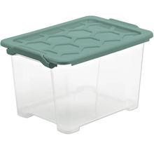 Transparente Aufbewahrungsbox mit Deckel