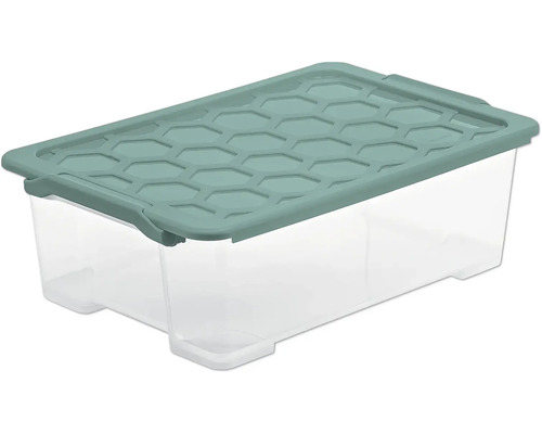 Allzweckkiste Aufbewahrungsbox Rotho 59x18,5x39,5 cm 1-tlg. Aufbewahrungsbox aus Kunststoff mit Deckel