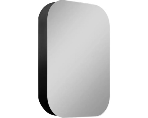 Rechteckiger Spiegelschrank mit abgerundeten Ecken für das Badezimmer