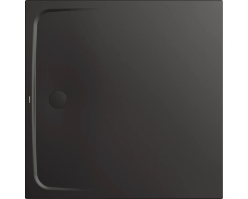 Duschwanne Kaldewei Cayonoplan Multispace Secure Plus 120x120x1,7 cm warm grey 90 matt mit vollflächiger Antirutschbeschichtung und Antidröhnmatte 25 dB Quadratische Duschwanne