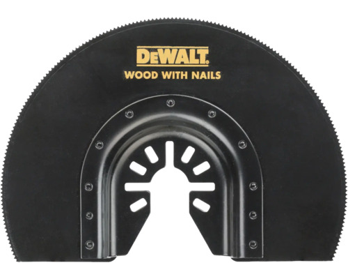 DeWalt Multi-Tool Saegeblatt Segment 100mm DT20710-QZ, geeignet für flächenbündige Schnitte