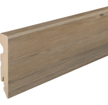 Fußleiste mit Holzdekor