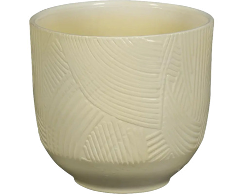 Übertopf Passion of Pottery Almada 20x20x18 cm Steinzeug creme
