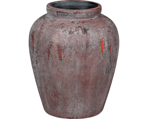Übertopf Passion of Pottery Vidago 20x20x18 cm Steinzeug rot