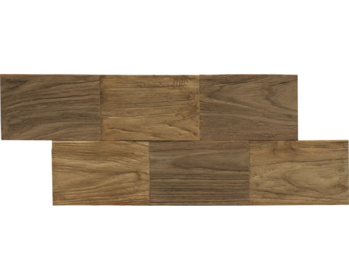 Holz Verblendstein Rebel of Styles UltraWood Teak Big Square 20x45 cm braun Holz Verblendstein Rebel of Styles UltraWood Teak Big Square 20x45 cm braun