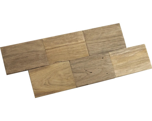 Holzfliesen für Wand- und Bodengestaltung
