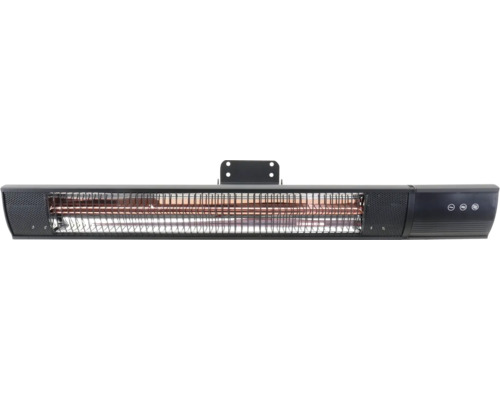 Heizstrahler Calienta 81,7x14,1 cm 2500 Watt schwarz Heizstrahler Calienta 81,7x14,1 cm 2500 Watt schwarz