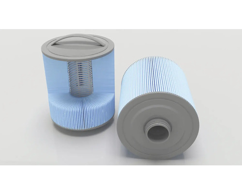 Zwei Poolfilterkartuschen