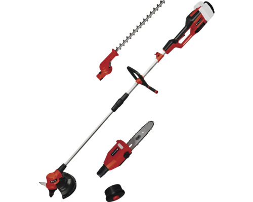Akku Multitool Einhell Power X-Change GT GE-LM 36/4 in 1 ohne Akku und Ladegerät Einhell Akku-Multifunktionswerkzeug mit verschiedenen Aufsätzen für Gartenarbeiten