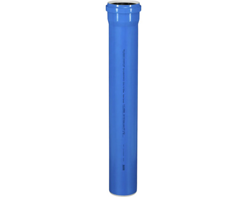 KG2000 SN16 Regenwasserrohr blau DN 160 mm L = 6000 mm Blaues Kunststoffrohr mit Muffe