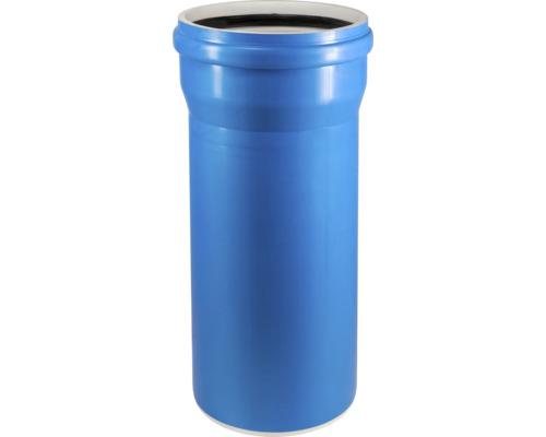 KG2000 SN16 Regenwasserrohr blau DN 500 mm L = 6000 mm Blaues Kunststoffrohr mit Dichtung