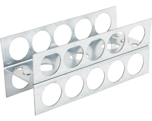 Metallhalterung mit Löchern