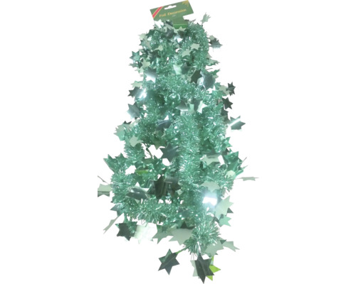 Christbaumschmuck Girlande Sternchen 125 cm mint