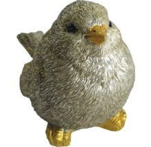 Dekorative Vogelfigur aus Kunstharz