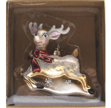 Weihnachtsdeko Hänger Glas Reh bunt 10 cm-thumb-0 Weihnachtsdeko Hänger Glas Reh bunt 10 cm-thumb-0