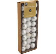 Verpackung mit 24 Christbaumkugeln mit je 2 cm Durchmesser