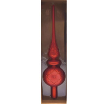 Weihnachtsbaumspitze mit Rautenmuster