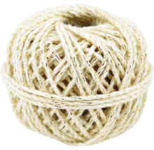 Kordelballen mit Goldfaden