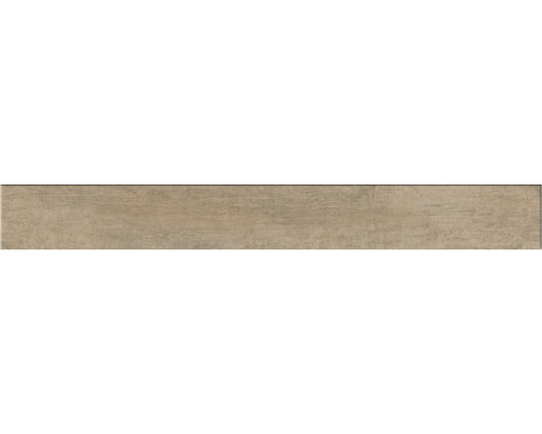 Feinsteinzeug Sockelfliese Legno Marrone 7,5x62 cm
