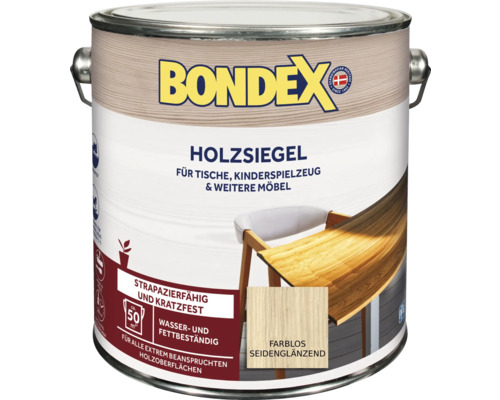 Holzsiegel Bondex seidenglänzend 2,5 l