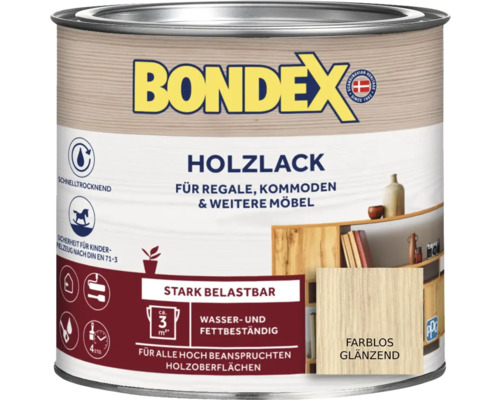 Holzlack Bondex glänzend 0,25 l