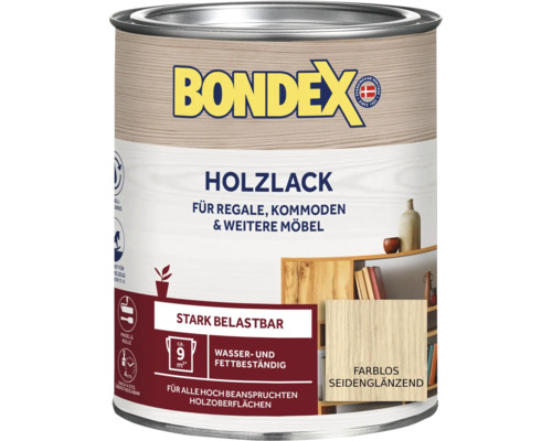 Holzlack Bondex seidenglänzend 0,75 l
