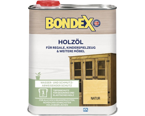 BONDEX Holzöl natur 0,75 l