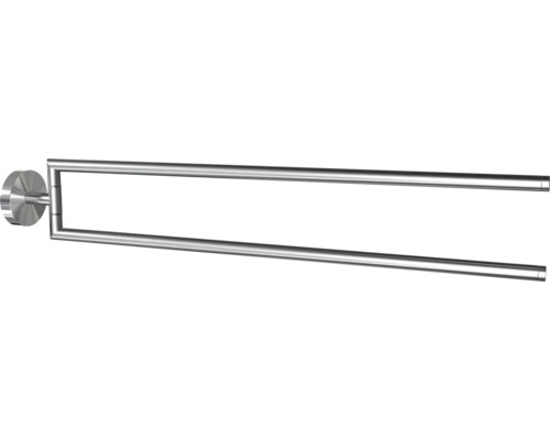 Doppelter Handtuchhalter aus Metall zur Wandmontage