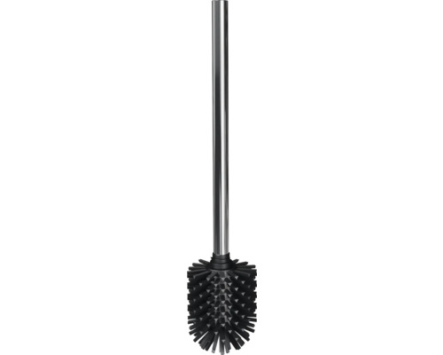 Toilettenbürste mit Griff aus Metall und Bürstenkopf