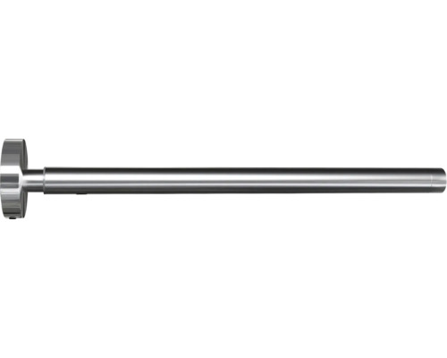 Handtuchstange Reika Saku 5,2x30,5x5,2 cm ausziehbar edelstahl gebürstet 81003441 Metallstange mit Kopf