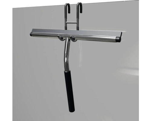 Duschabzieher mit Aufhängevorrichtung für die Duschkabine